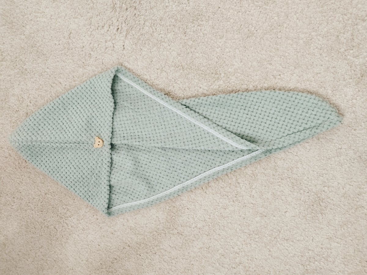 Luxe Microvezel Haarhanddoek Dry Quick - Groen