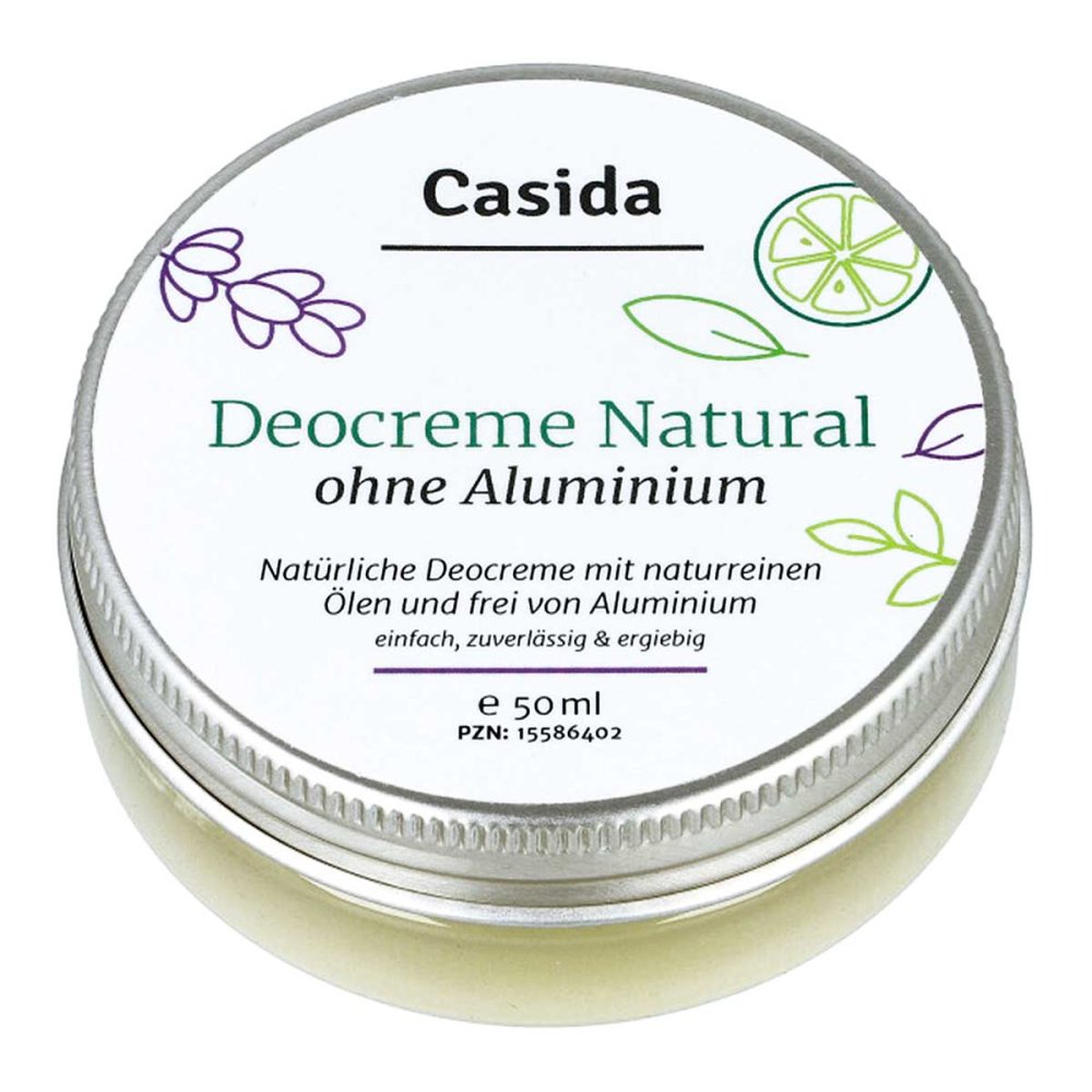 Casida GmbH Deo Creme ohne Aluminium natural 15586402