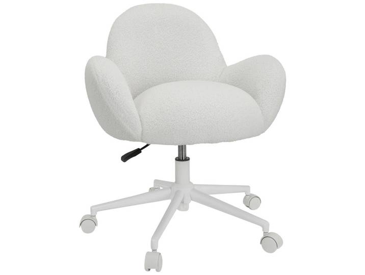 Mid.you Jugenddrehstuhl, Weiß, Drehkreuz, 63x67x64 cm, Arbeitszimmer, Bürostühle, Jugendschreibtischstühle & Kinderschreibtischstühle