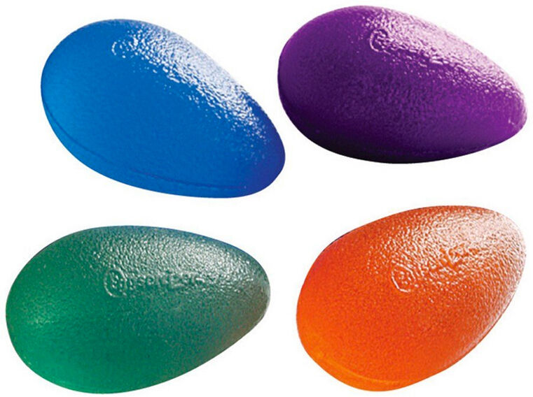 Ovos Eggsercizer: reabilitação de mãos, dedos, bonecas e braços