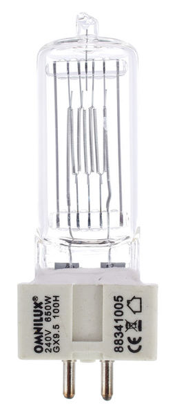 Omnilux 240V/650W GX-9,5 100h 3200K 3200 K