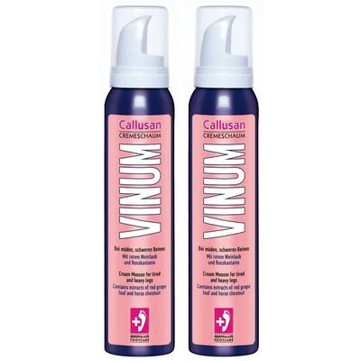 Callusan Vinum Cremeschaum 2x 2x125 ml Schaum