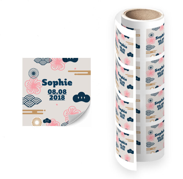 Pixartprinting Pegatinas en bobina cuadradas