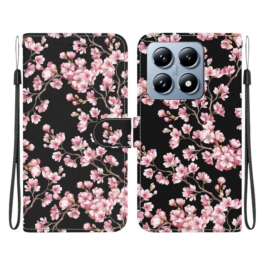 Cover-Discount Xiaomi 14T - Tasche Hülle mit Blüten Motiv (Xiaomi 14T) (53629547)