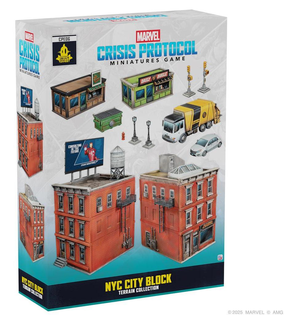 Atomic Mass Games Marvel Speelset NYC Stadsblok Terreincollectie