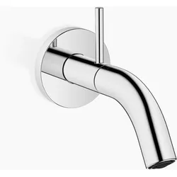 Dornbracht META Wandventil, Kaltwasser, Ausladung 126mm, starrer Auslauf, 30010662-00, Farbe: Chrom