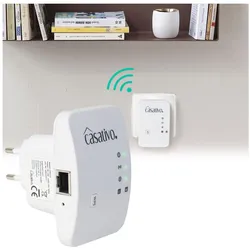 Casativo -Signal & erweitert die Reichweite (300 Mbit/s), WLAN Repeater
