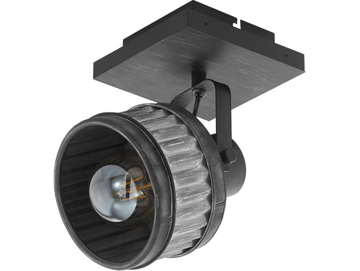 Eglo Spot Turrock Grau/schwarz Stahl B 16 cm