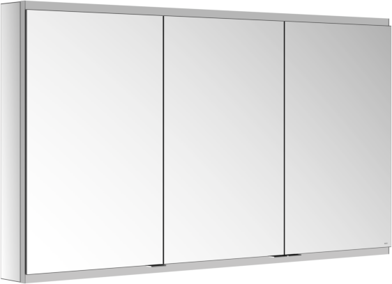 Keuco Royal Modular 2.0 Spiegelschrank 800301130000300 1300 x 700 x 120 mm, 1 Steckdose, 1 Doppel-USB-Ladestelle, Wandvorbau, 3-türig