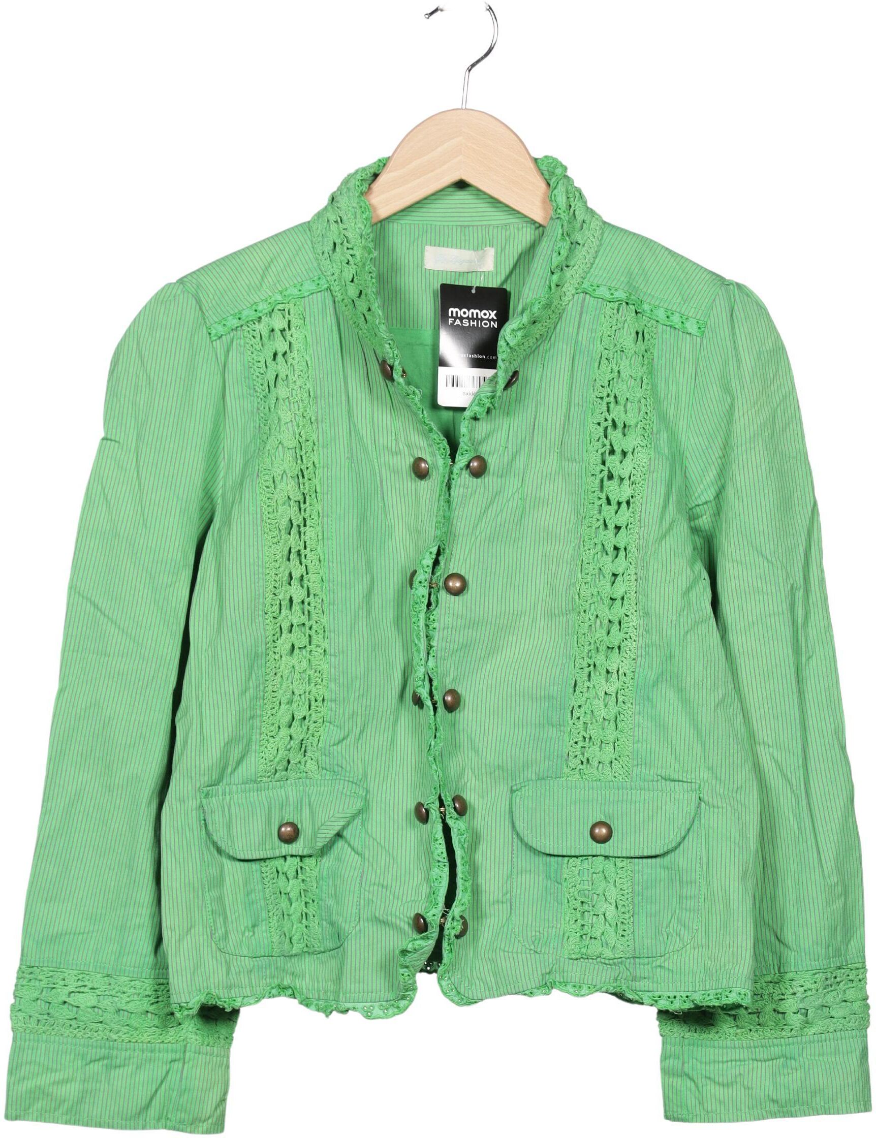 Lysgaard Damen Jacke, Grün, Gr. L, Baumwolle - Second Hand
