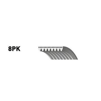 Gates Keilrippenriemen [Hersteller-Nr. 8PK1958ES] für Mercedes-Benz