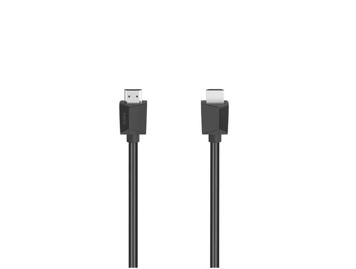 Hama HIGH-SPEED HDMI-KABEL, 4K, CONNECTOR - CONNECTOR, ETHERNET, 1,5 M HDMI kabel Zwart