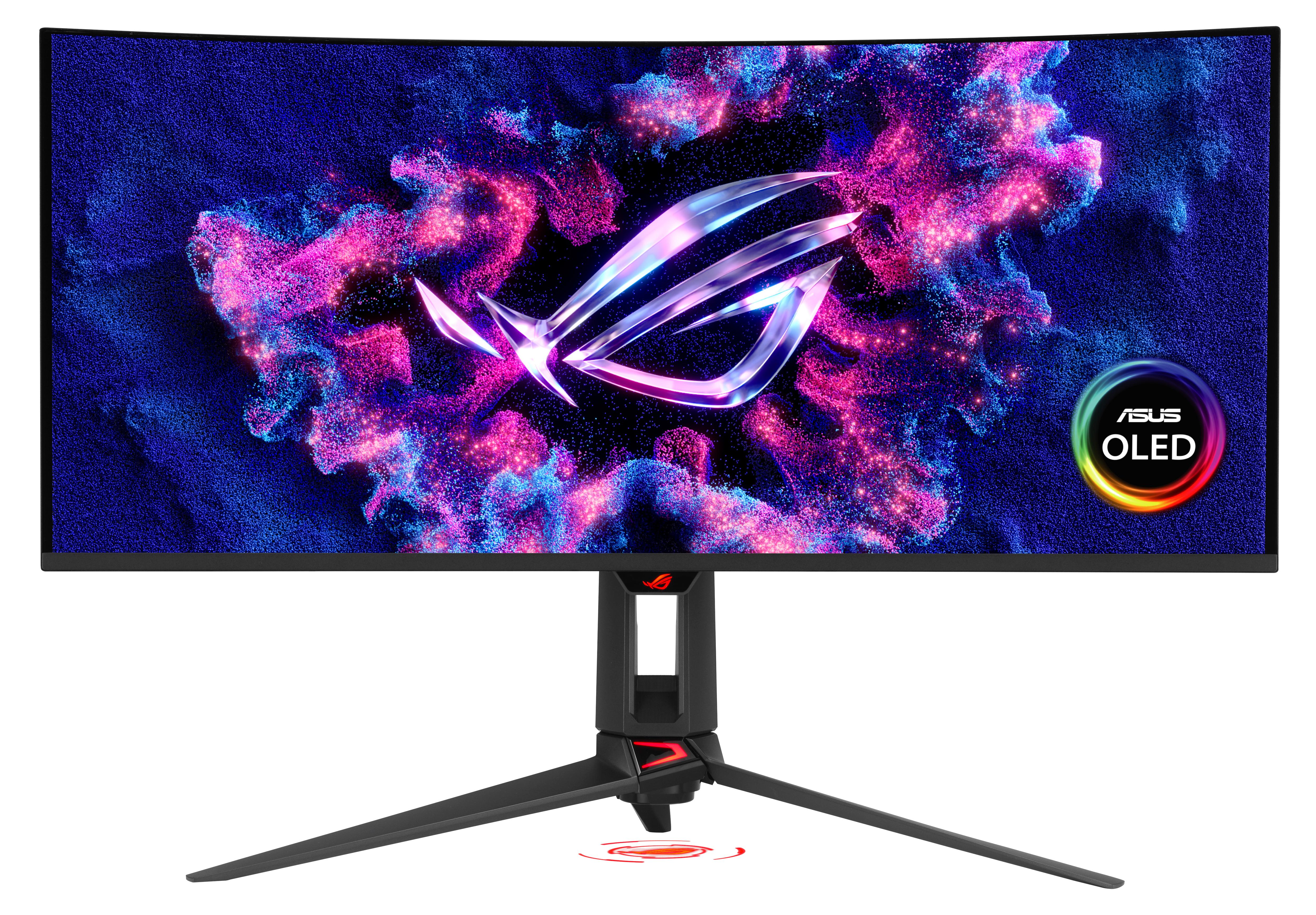 ASUS ROG Swift OLED PG34WCDN, 86,4 cm (34"), 3440 x 1440 Pixel, Wide Quad HD, QD-OLED, 0,03 ms, Schwarz
