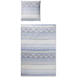 Covered Mako-Satin Bettwäsche »Ethno Stripes« 712-2  – erhältlich in 4 Größen