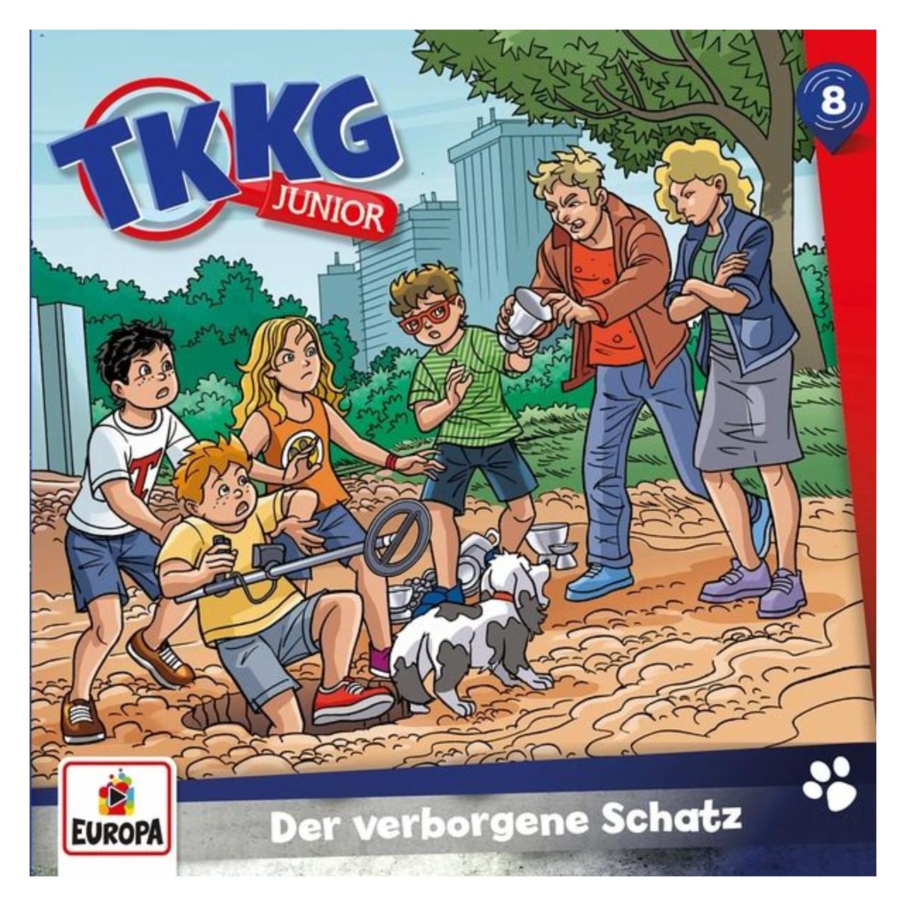 Europa TKKG Junior 08 - Der verborgene Schatz (75881352)