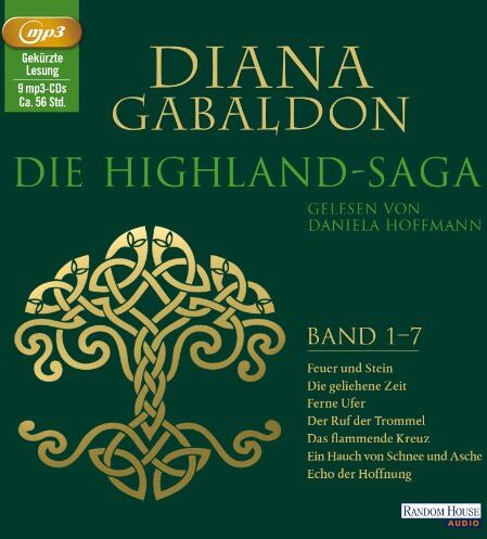 Diana Gabaldon - Die Highland-Saga: Band 1 bis 7 - Feuer und Stein, Die geliehene Zeit, Ferne Ufer, Der Ruf der Trommel, Das flammende Kreuz, Ein Hauch von Schnee und Asche, Echo der Hoffnung - Preis vom 12.10.2026 11:37:12 h