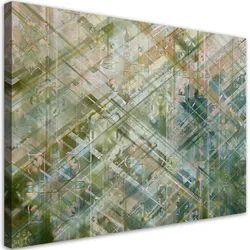 WANDBILD abstrakte geometrische formen