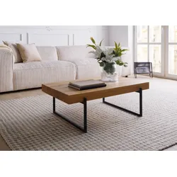 Couchtisch Eiche 120x60x35 natur geölt LOUNGE COLLECTION #02