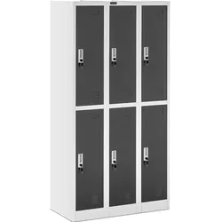 Fromm & Starck Spindschrank - 6 Fächer - grau
