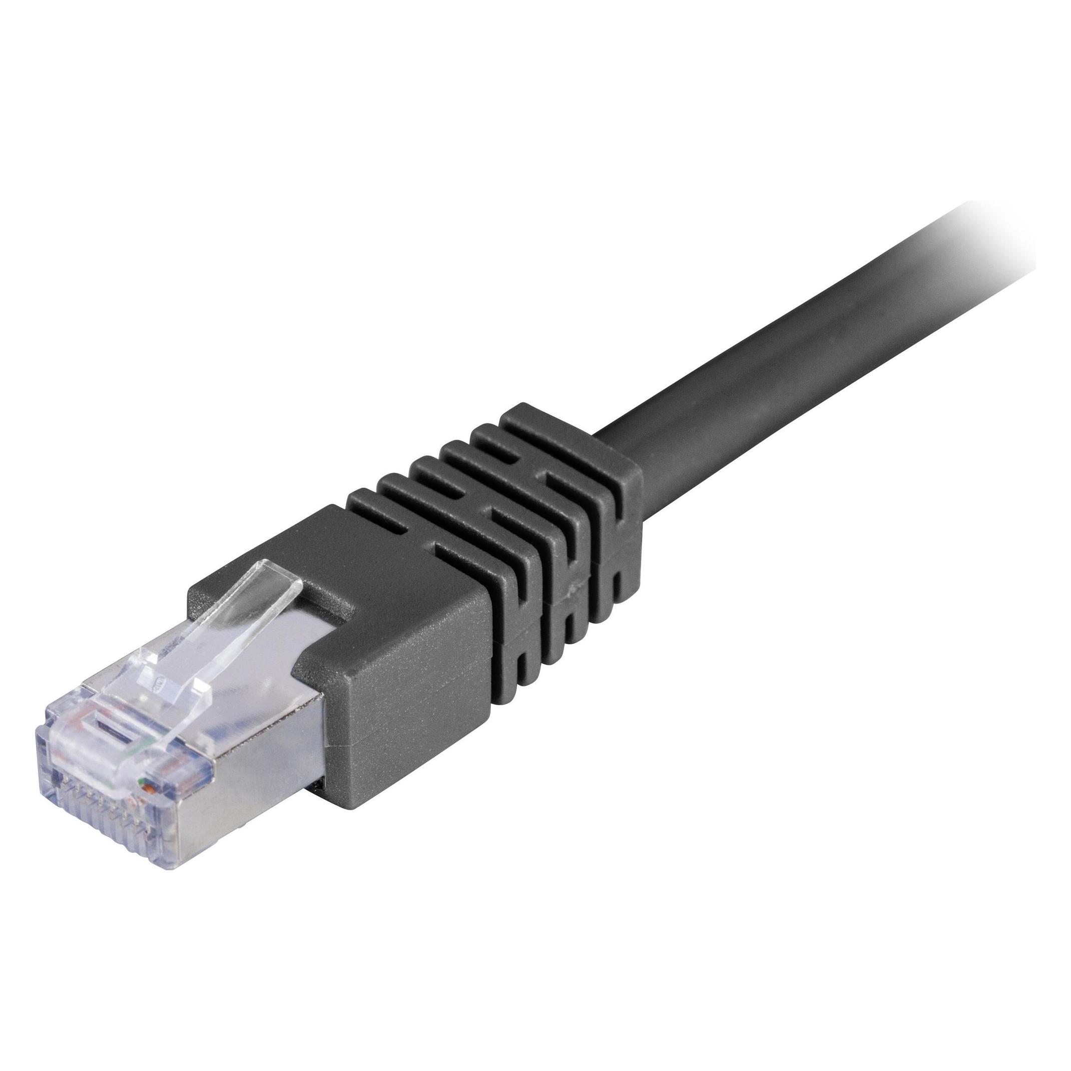 Deltaco STP-650S - patchkabel - 50 m (F/UTP, CAT6, 50 m) (STP-650S)