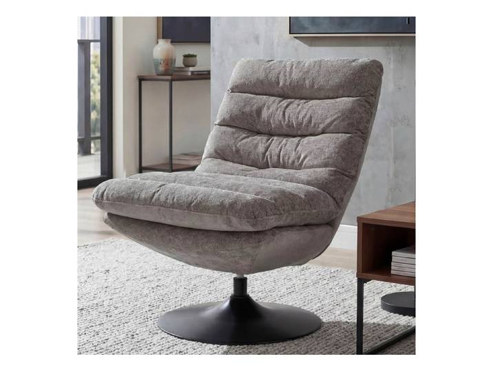 MCW Loungesessel MCW-Q29, Hohe Stoffqualität 470g/m, Abnehmbares Polster mit Klettverschluss