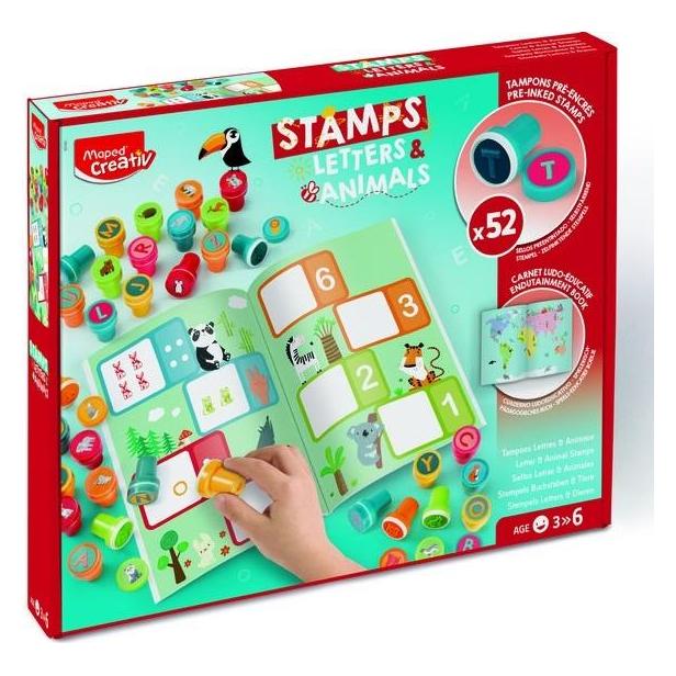 Maped Tampons Lettres Et Animaux (46732909)