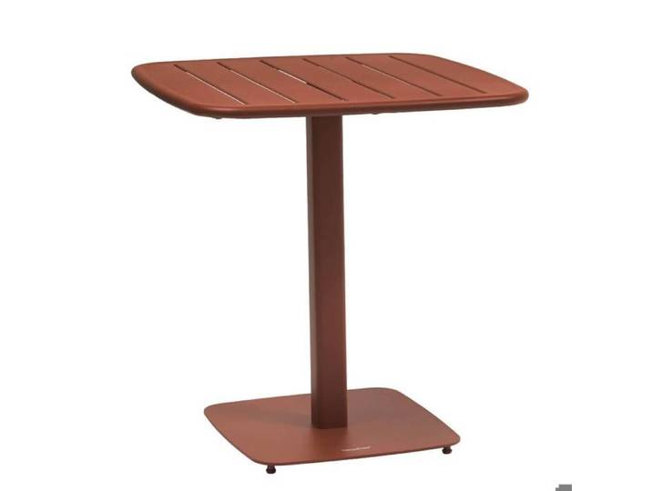 Table de jardin 2 places Alegoria 70x70cm acajou - Hespéride