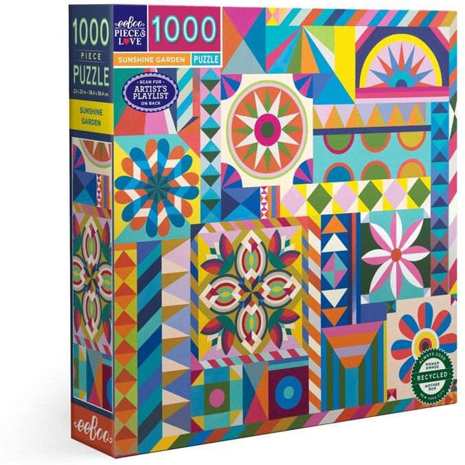 Puzzle 1000 pcs Sunshine Garden - Eeboo