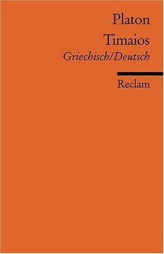 Platon - Timaios: Griech. /Dt. - Preis vom 17.10.2026 19:25:27 h
