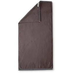Bugatti Duschtuch Prato 67 x 140 cm Baumwolle Coffee