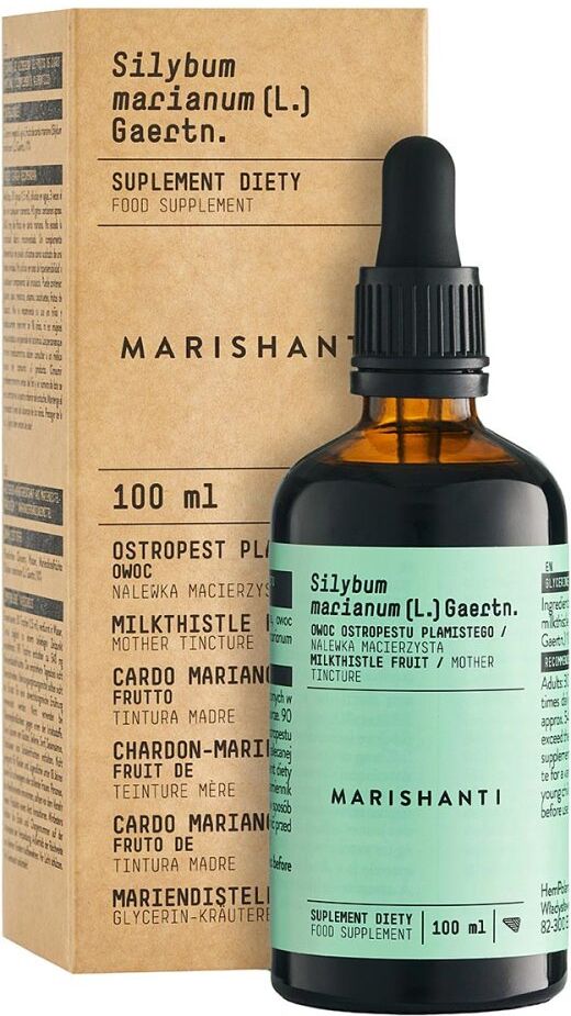 Marishanti Mariendistel Früchte Extrakt Tropfen Alkoholfrei 100ml