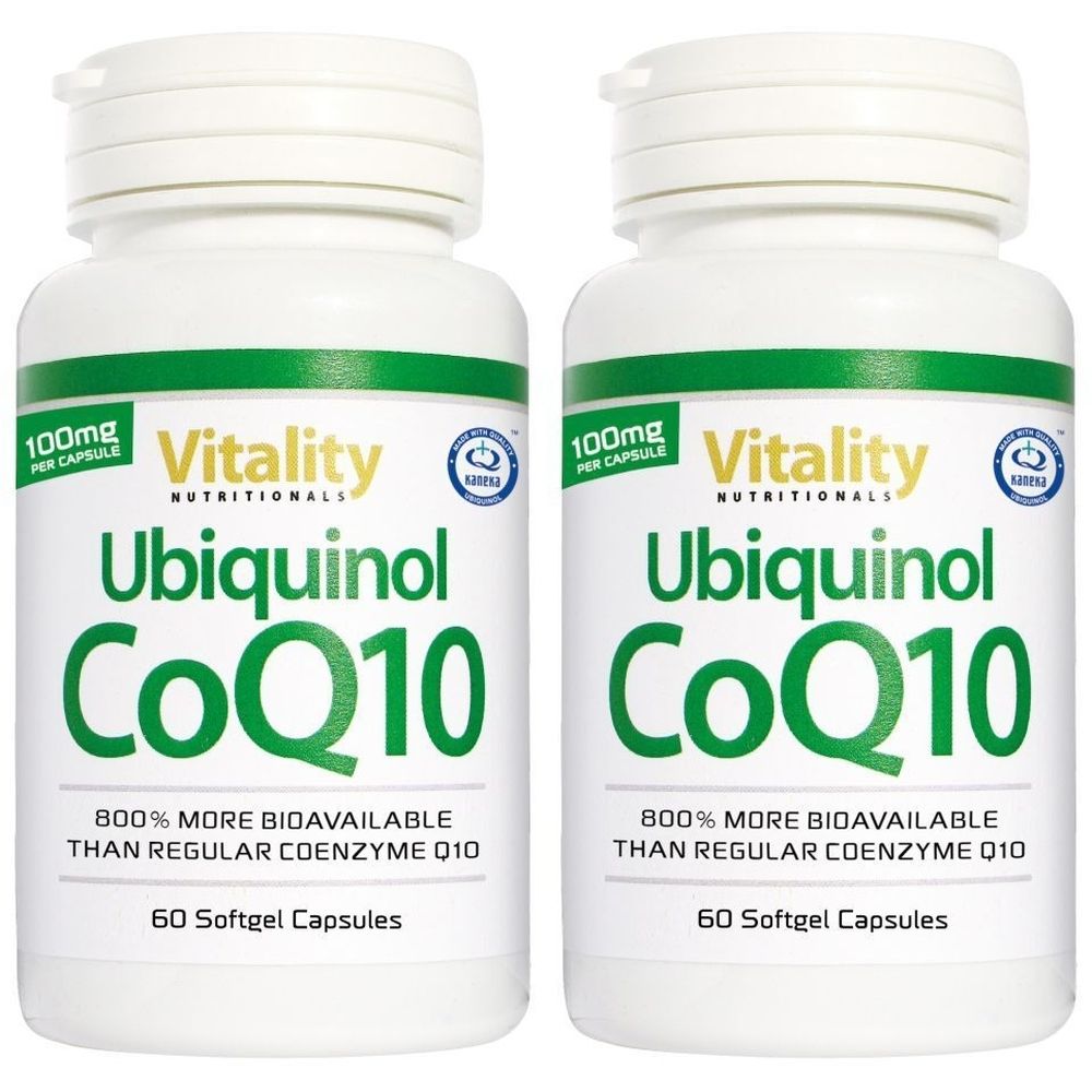 Ubiquinol Coq10 100 mg hochdosiert Weichkapseln 2x 2x36,7 g