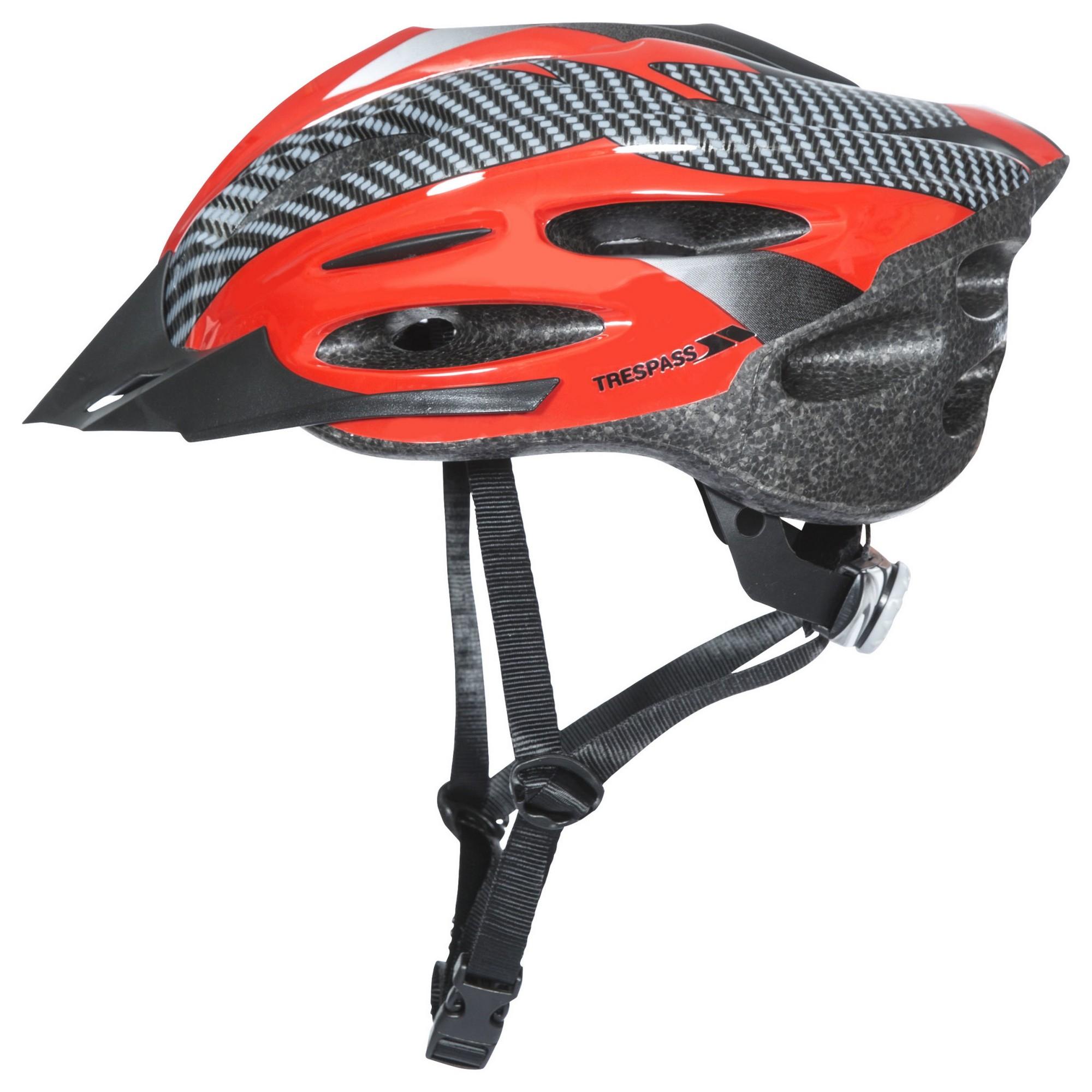 Trespass Volwassenen Unisex Crankster Fietshelm (Rood)