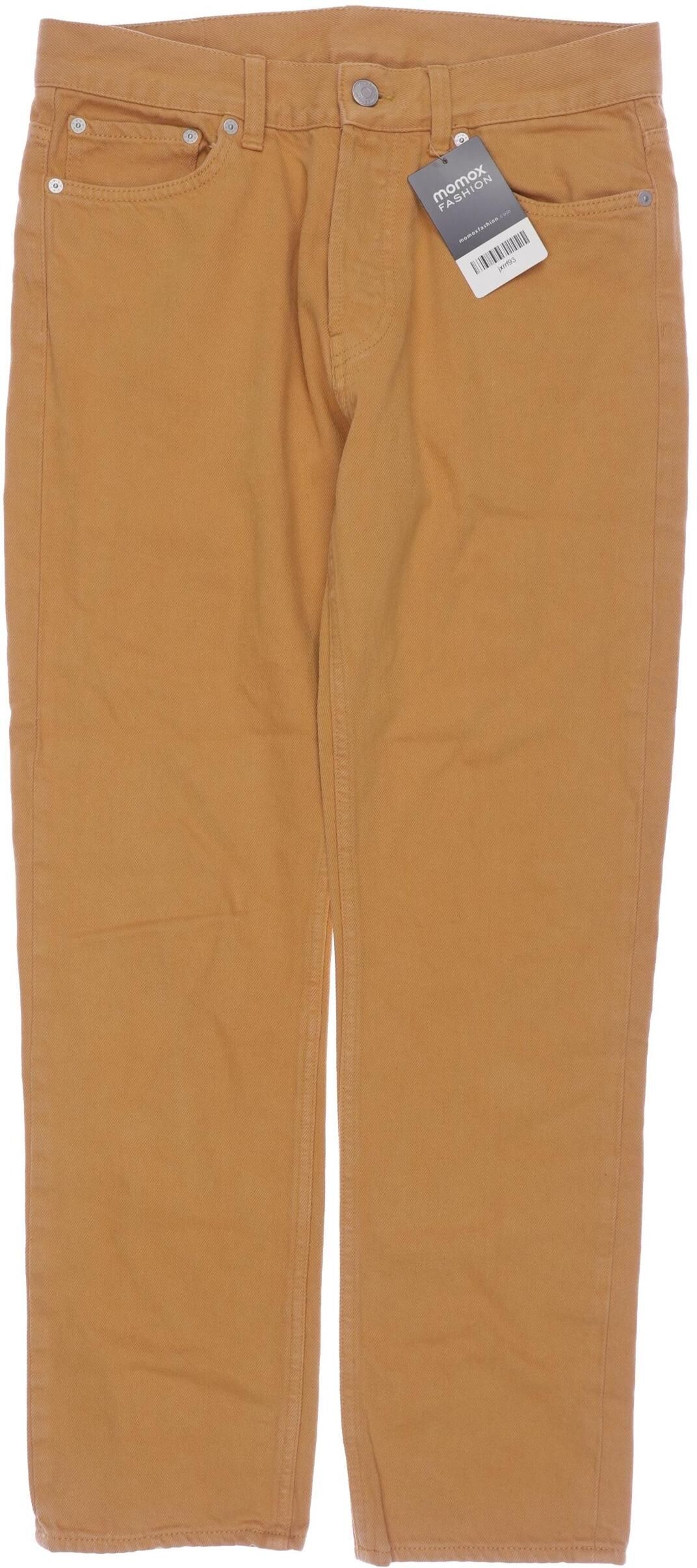Weekday Damen Jeans, Orange, Gr. W28, Baumwolle - Second Hand