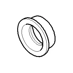 Dornbracht Dichtg. Abl.-Garn. 1+1 1/4 09140504090 ERSATZTEILE 091405040 D 18 x 6,5 mm
