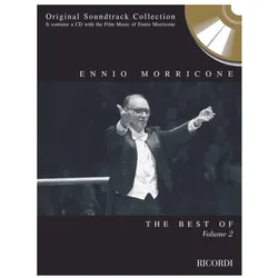 The Best of Ennio Morricone vol.2 (+CD) for piano, Fachbücher von Ennio Morricone