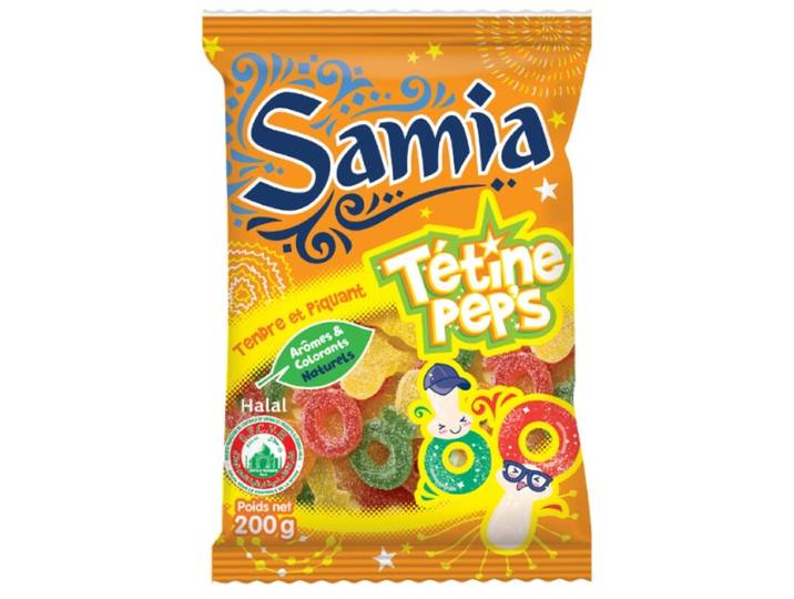 SAMIA Sachet bonbons tétines 200 g