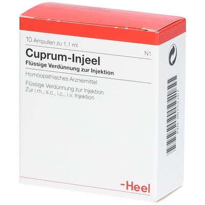 Cuprum Injeel Ampullen 10 St