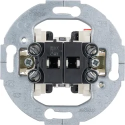 Hager WDE303501 Serienschalter Wippe Moduleinsatz runder Tragring Unterputz 10AX/250V