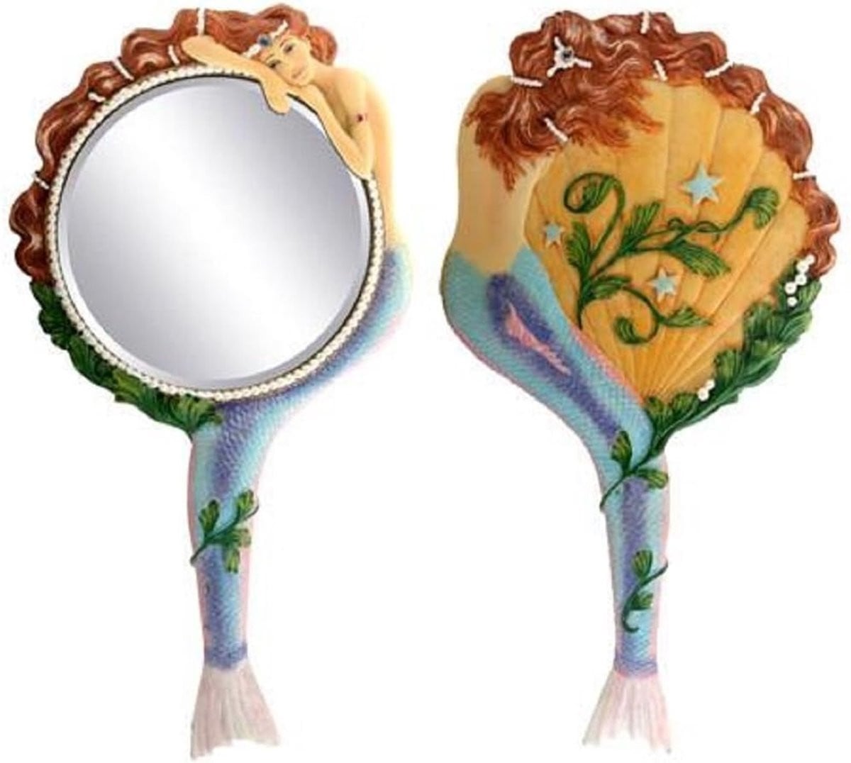 Sierlijke Zeemeermin Handspiegel voor Decoratie
