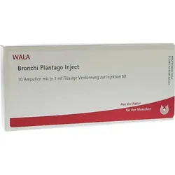 BRONCHI PLANTAGO Inject Ampullen 10X1 ml