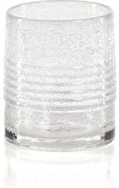 Zodax Langston Bubble Double Old Fashioned Glasses, Set of 6