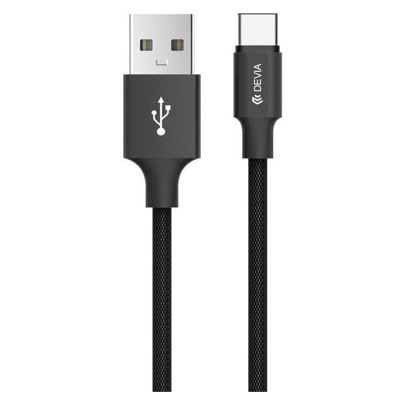 Devia Pheez Series Cable for Micro USB (5V 2.4A,1M) red (1 m, USB 2.0) (120EC0460003)