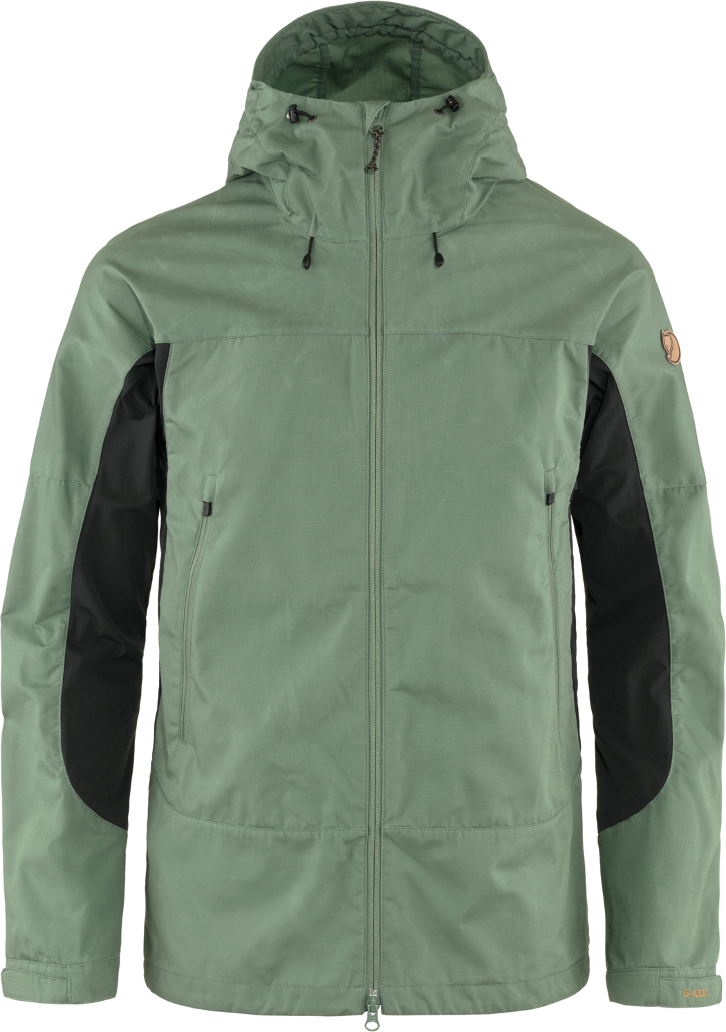 Fjällräven Men's Abisko Lite Trekking Jacket Patina Green/Dark Grey XS