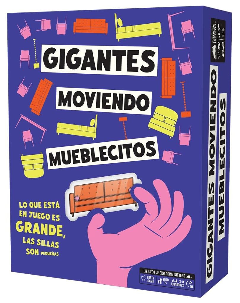 Asmodee Exploding Kittens EKITF01ES Kaartspel Partyspel voor 7 jaar en ouder