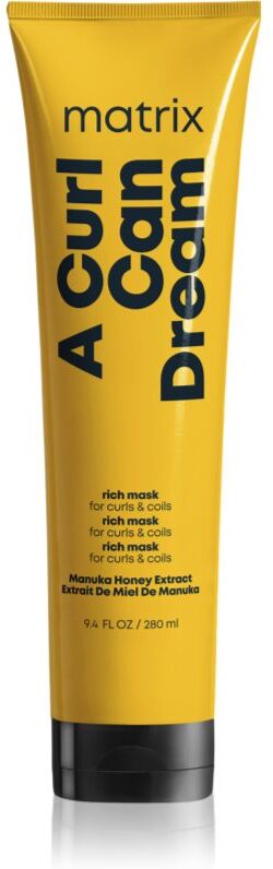 Matrix A Curl Can Dream intensive hydratisierende Maske  für welliges und lockiges Haar 250 ml