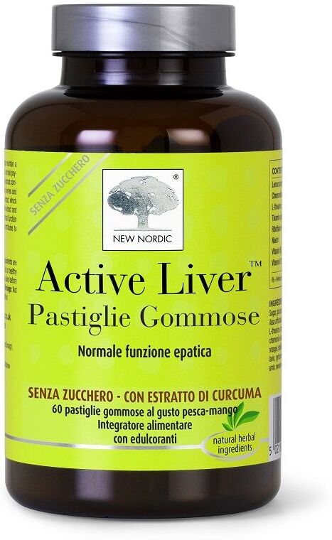 NEW NORDIC Srl New Nordic Active Liver, 60 Pastiglie Gommose