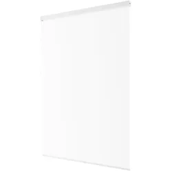 KS Handel 24 Halb-Kassetten Duschrollo Duschvorhang PEVA Weiss 110x240 cm