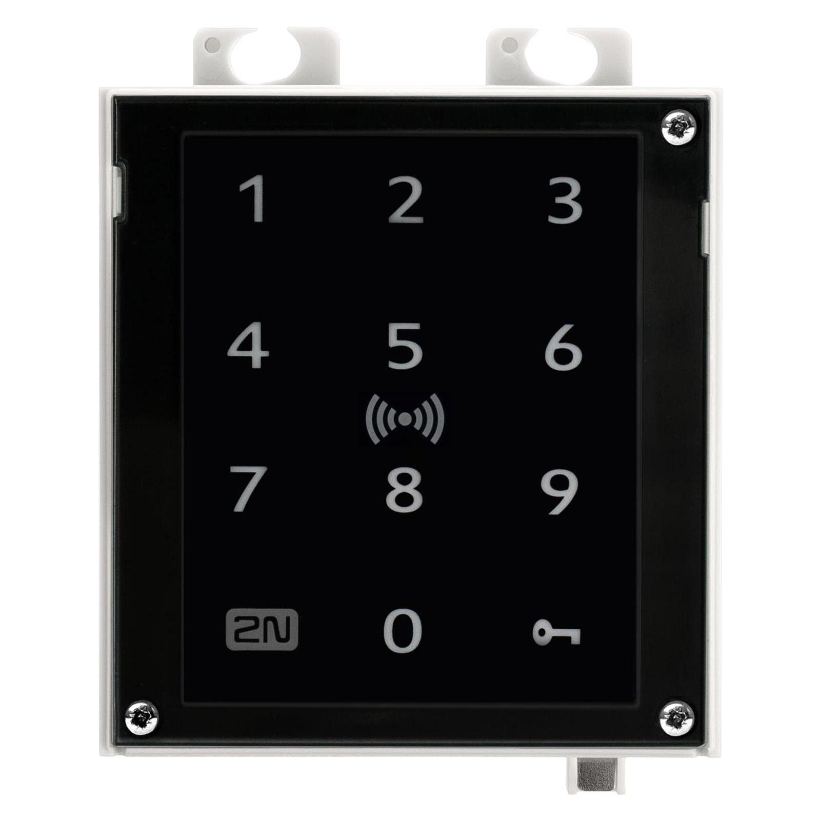 2N Multireader Access Unit 2.0 Touch Keypad & RFID Secured (Elektronische Zahlenkombination, Schlüsselkarte) (9160336-S)