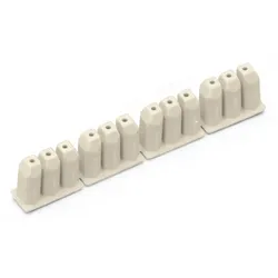 Wago 726-906 Isolierungsstopp,0,25 mm2 ”e”,0,14 - 0,25 mm2 ”f”,lichtgrau 726906  - 25 Stück